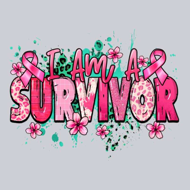 I Am A Survivor Cancere Awareness Heavyweight Sweatshirt by HowdyJamesFarm | Teevron