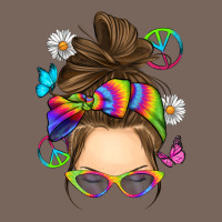 Messy Bun Tie Dye Premium Hoodie | Teevron