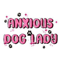 anxious dog lady | Teevron