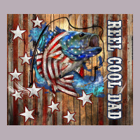 Western Reel Cool Dad American Flag Bass Vintage Tee | Teevron