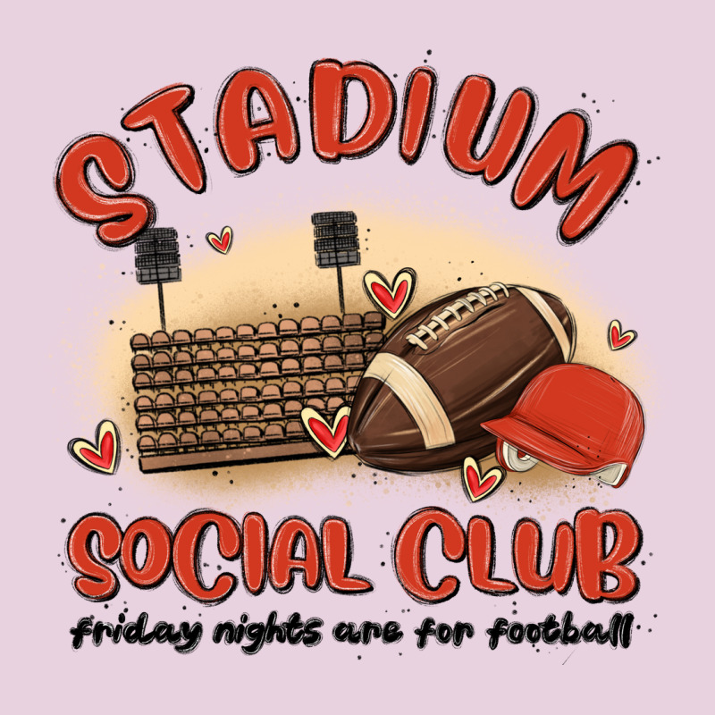 Stadium Social Club Football Ladies Tee by MaliasSmallBusiness | Teevron