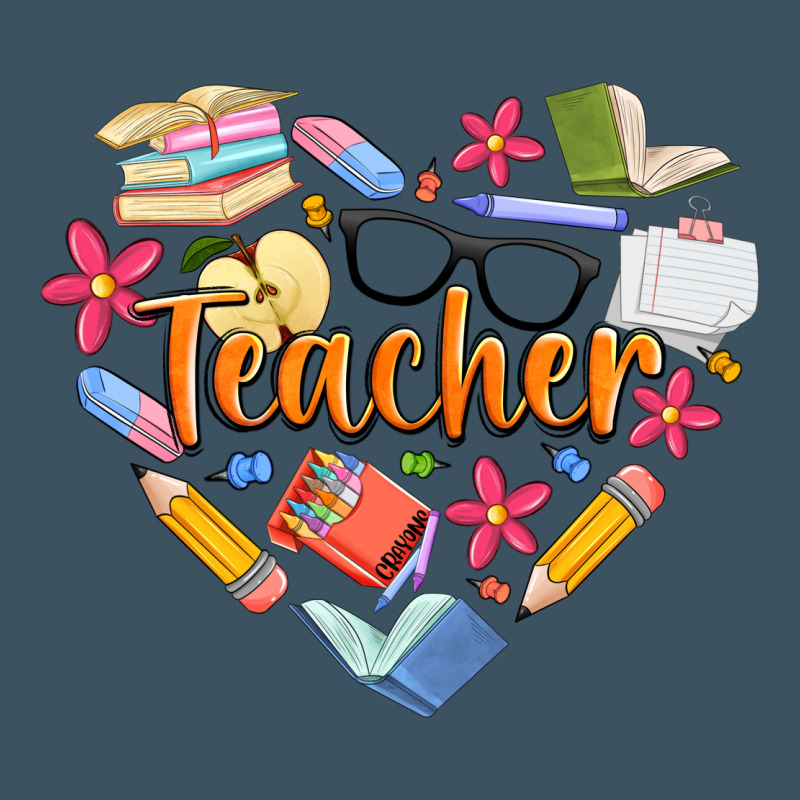 Teacher Heart Urban Heavy Tee by Artiststas | Teevron