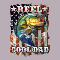 Reel Cool Dad Bass 4th Of July Vintage Tee | Teevron