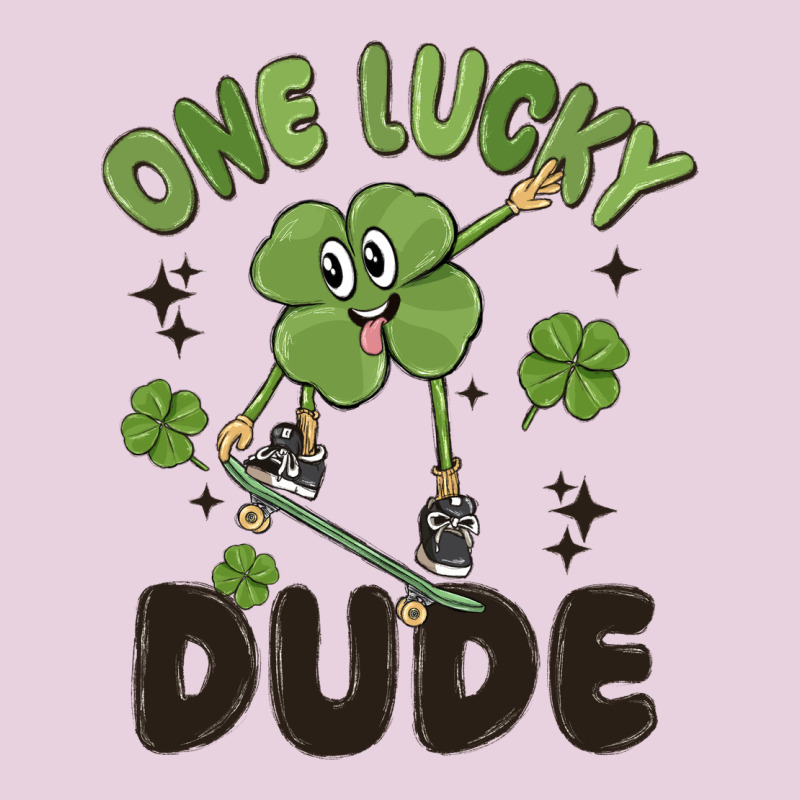One Lucky Dude Ladies Tee by MaliasSmallBusiness | Teevron