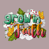 Grow In Faith Vintage Hoodie | Teevron
