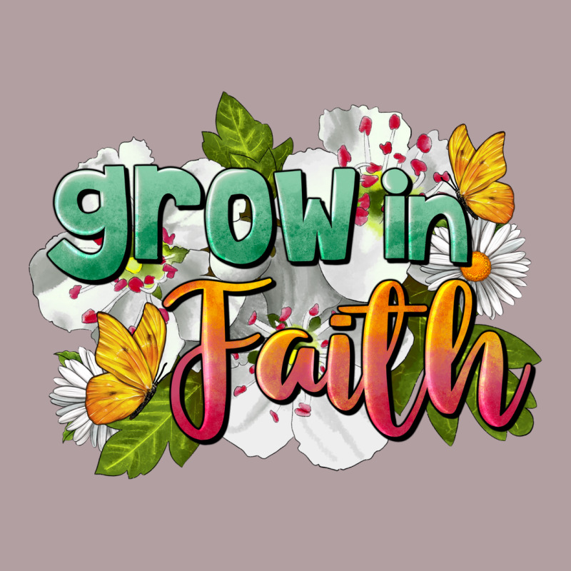Grow In Faith Vintage Hoodie by LillyAllenDesigns | Teevron
