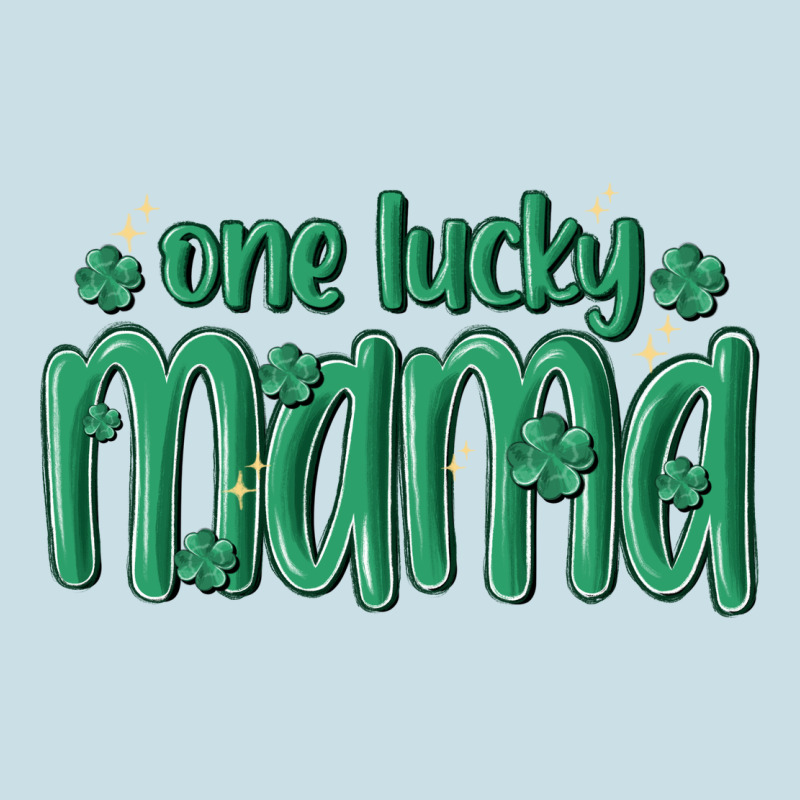 One Lucky Mama Ladies Tee by MaliasSmallBusiness | Teevron