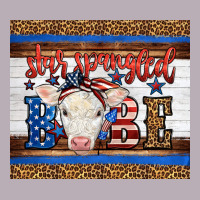 4th Of July Western Star Spangled Baby Cow Vintage Tee | Teevron