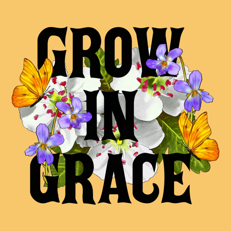 Grow In Grace Vintage Hoodie by LillyAllenDesigns | Teevron