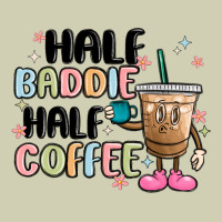 Half Baddie Half Coffee Heavy Core Tee | Teevron