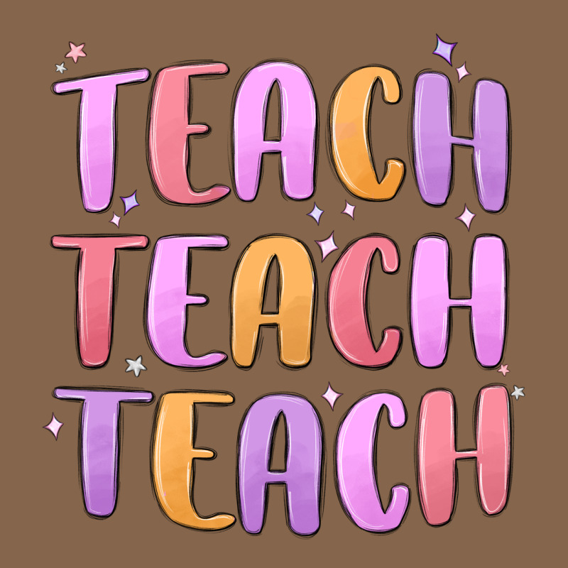 Teach Teach Varsity Premium Tee by MaliasSmallBusiness | Teevron