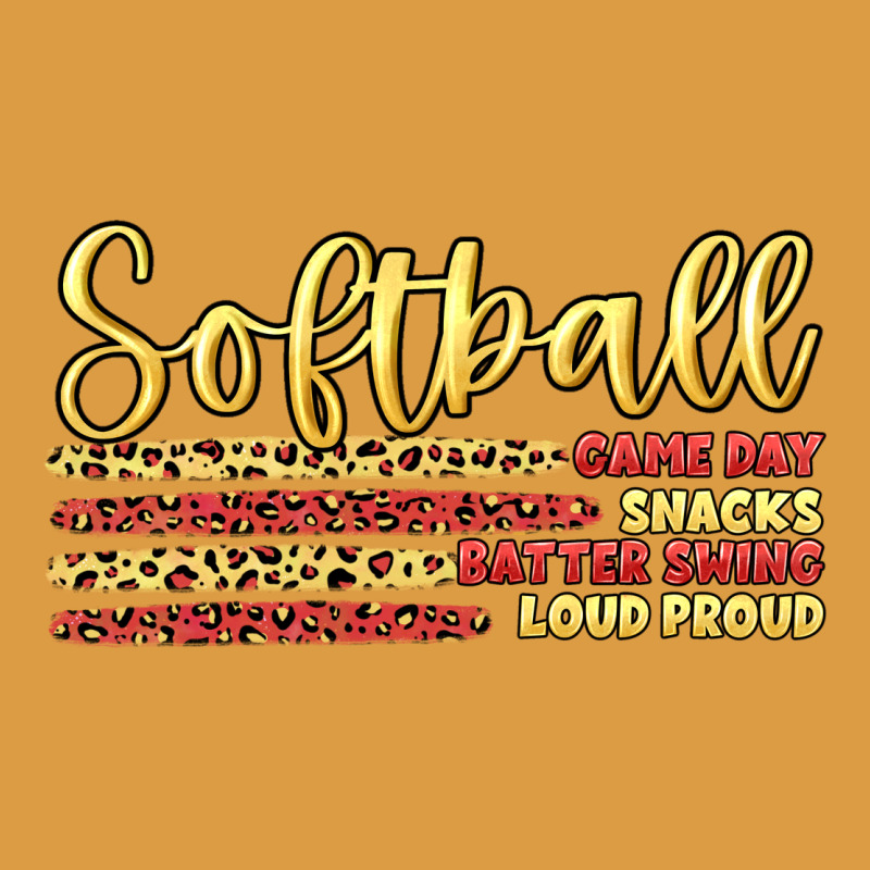 Softball Game Day Urban Heavy Tee by Artiststas | Teevron