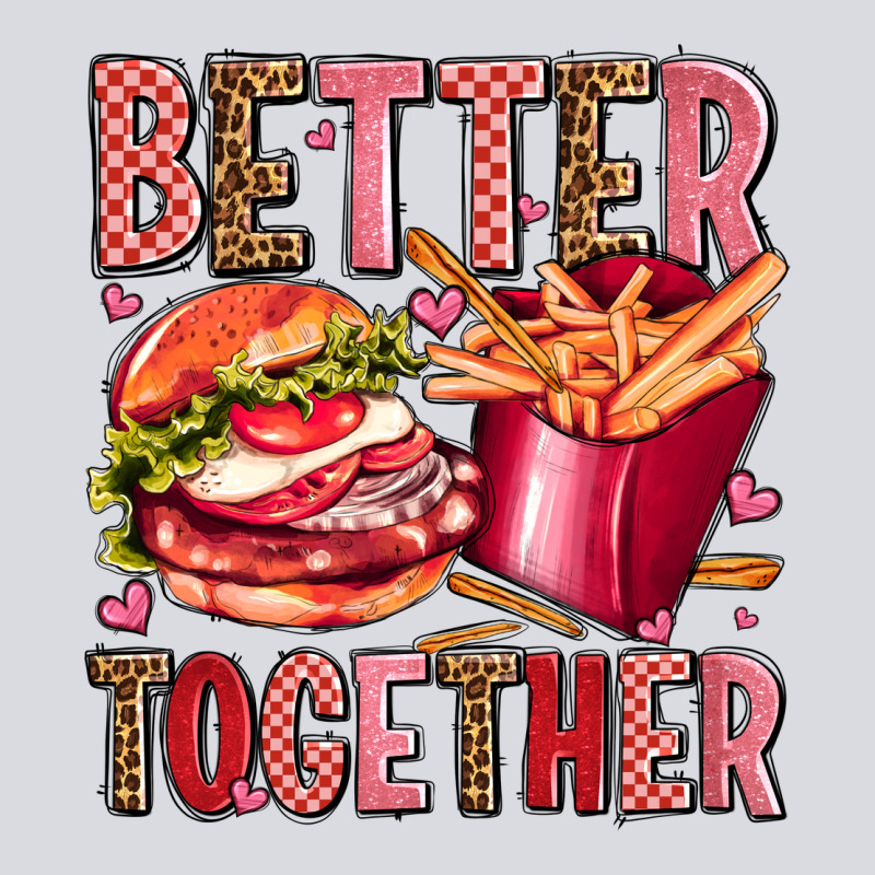 Hamburger Potatoes Better Together Olivia Zipper Hoodie by OliviaCreatesArt | Teevron