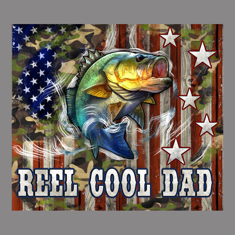 4th Of July Western Reel Cool Dad Bass Vintage Tee by LillyAllenDesigns | Teevron