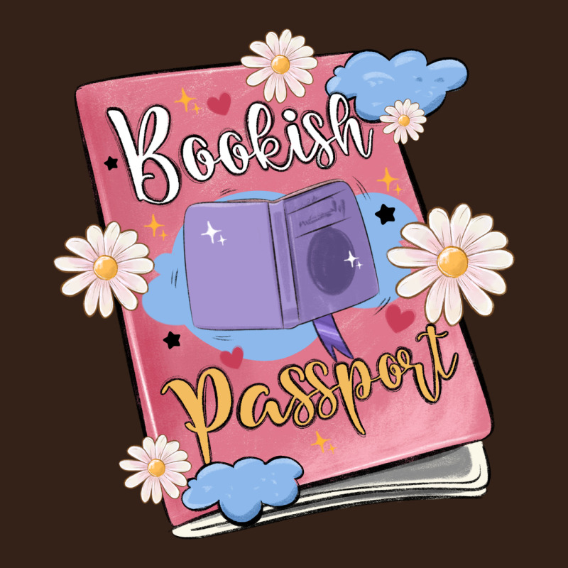Bookish Passport Heavy Core Tee by MaliasSmallBusiness | Teevron