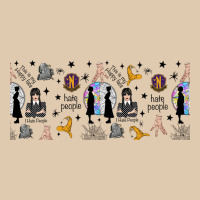Gothic Girl And Colorful Girl Heavyweight Sweatshirt | Teevron