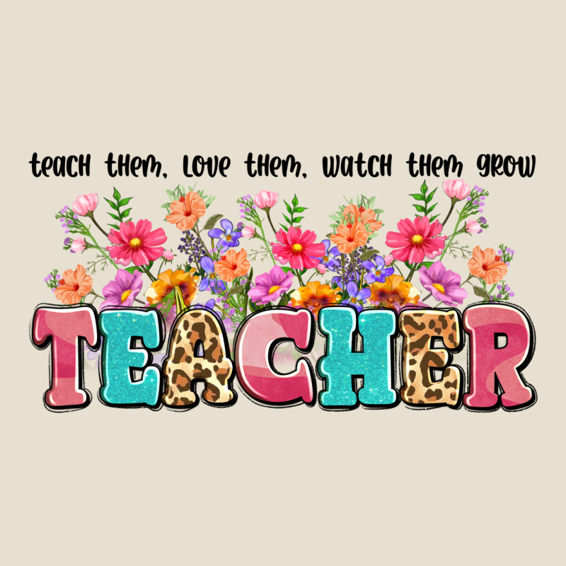 Teach Them Love Them Watch Them Grow Teacher Urban Heavy Tee by Artiststas | Teevron