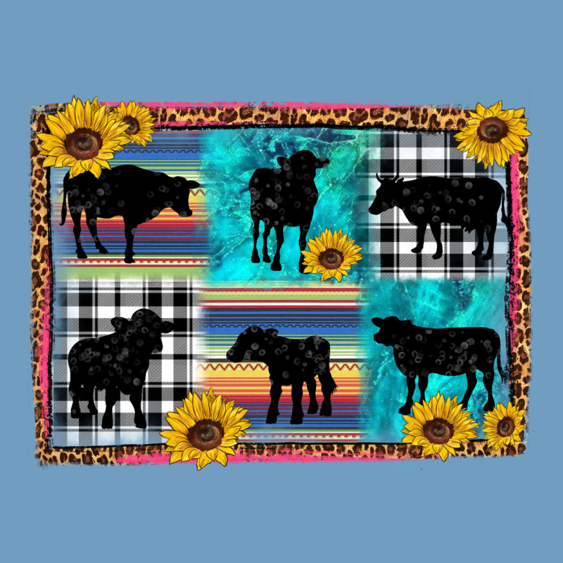 Cow Sunflower Leopard Urban Heavy Tee by Artiststas | Teevron