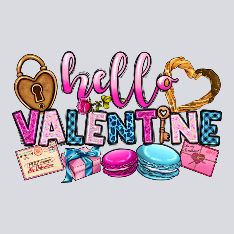 Hello Valentine Zipper Hoodie by OliviaCreatesArt | Teevron