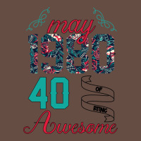 Made In May 1980 40 Years Of Being Awesome Long Sleeve Tee | Teevron
