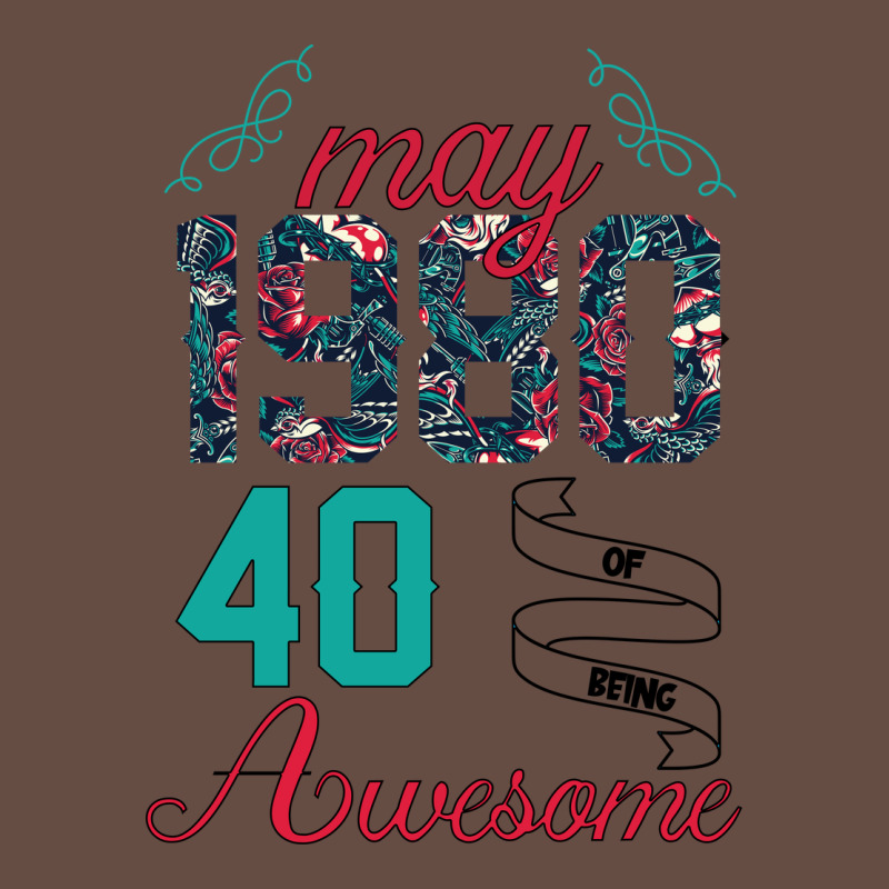 Made In May 1980 40 Years Of Being Awesome Long Sleeve Tee by Bettercallsaul | Teevron
