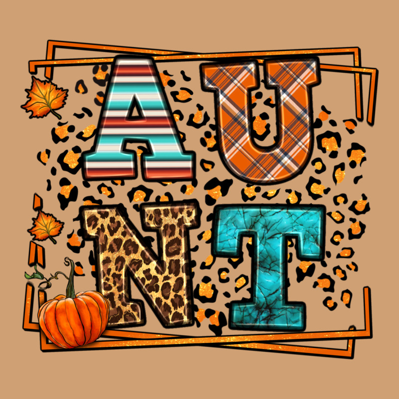 Fall Autumn Leopard Aunt Vintage Tee by LillyAllenDesigns | Teevron