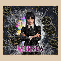 Gothic Girl With Black Rose Heavyweight Sweatshirt | Teevron