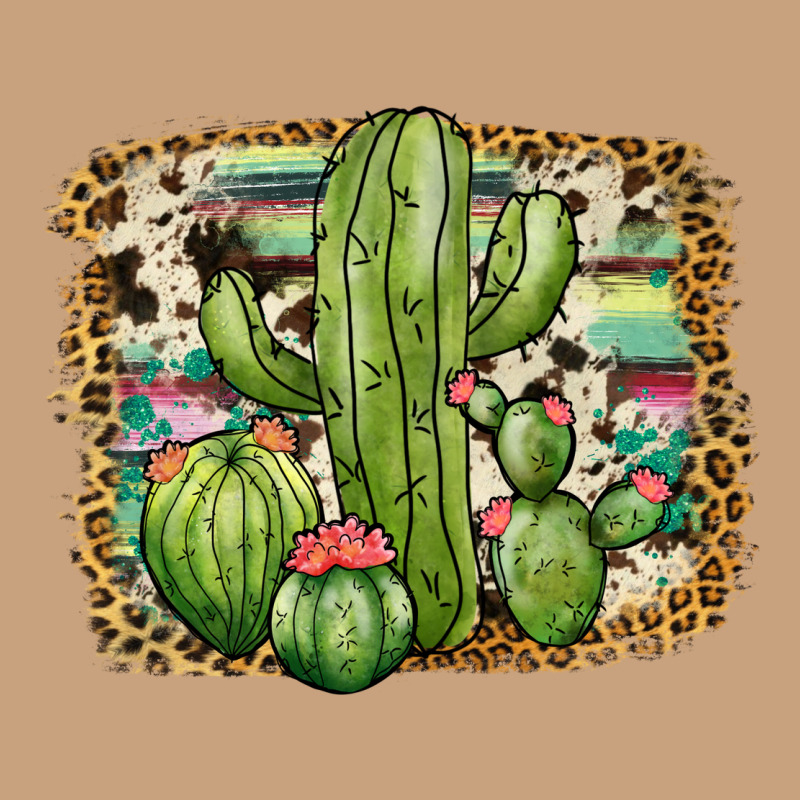 Serape Cowhide Cactus Vintage Tee by JahusDesignShop | Teevron
