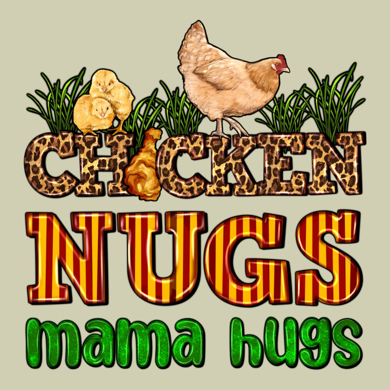 Chicken Nugs Mama Hugs Heavy Core Tee by AdoDesignShop | Teevron