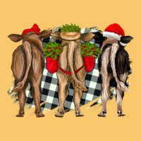 Christmas Heifers Back View Vintage Hoodie | Teevron