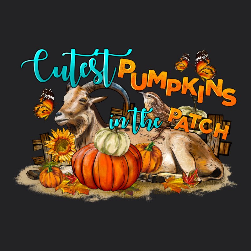 Fall Cutest Pumpkin In The Patch Vintage Tee by LillyAllenDesigns | Teevron