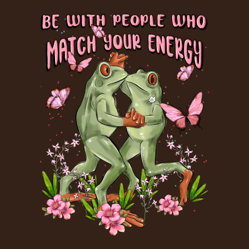 Be With People Who Match Your Energy Heavy Core Tee by MaliasSmallBusiness | Teevron