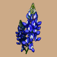 Bluebonnet Flower Vintage Hoodie | Teevron
