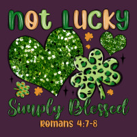 Not Lucky Simply Blessed Premium Tee | Teevron
