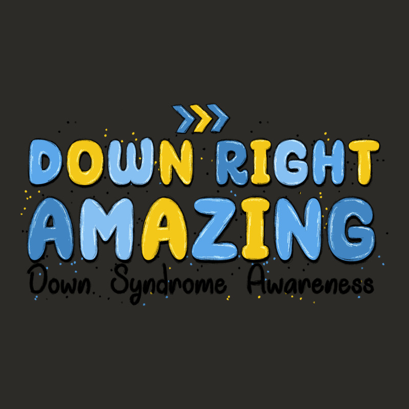 Down Right Amazing Down Syndrome Awareness Heavy Core Tee by MaliasSmallBusiness | Teevron