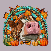 Fall Cow Rainbow Vintage Tee | Teevron