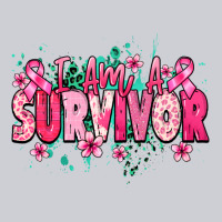 I Am A Survivor Cancer Awareness Heavyweight Sweatshirt | Teevron