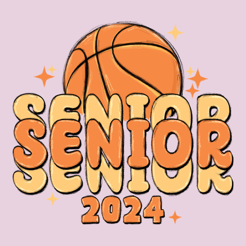 Basketball Senior 2024 Ladies Tee by MaliasSmallBusiness | Teevron