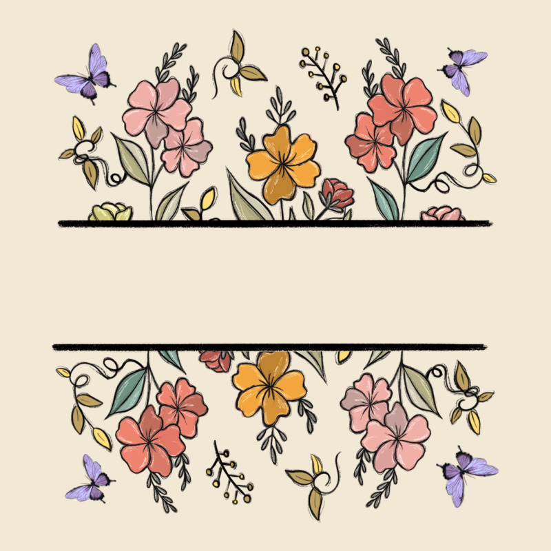 Wildflower Your Text Here Premium Tee by MaliasSmallBusiness | Teevron