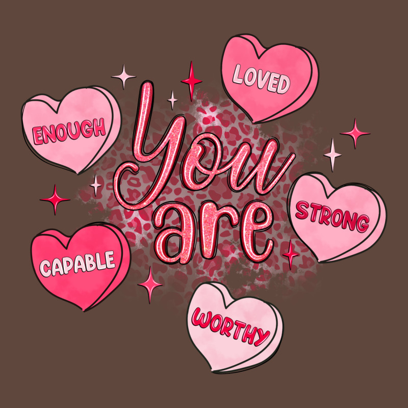You Are Enough Valentines Day Classic Tee by LillyAllenDesigns | Teevron