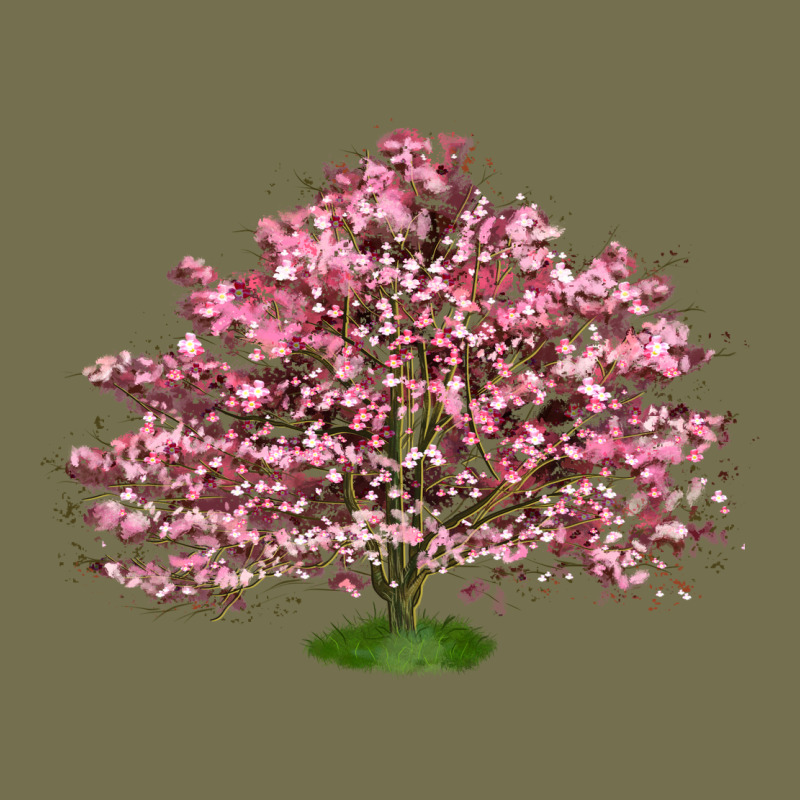 Flowering Dogwood Tree Vintage Hoodie by LillyAllenDesigns | Teevron