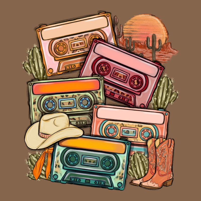 Customized Country Cassette Tapes Premium Tee by MaliasSmallBusiness | Teevron