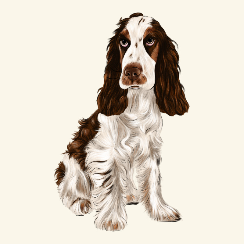 English Cocker Spaniel Premium Hoodie by FaDigitalArtStudio | Teevron
