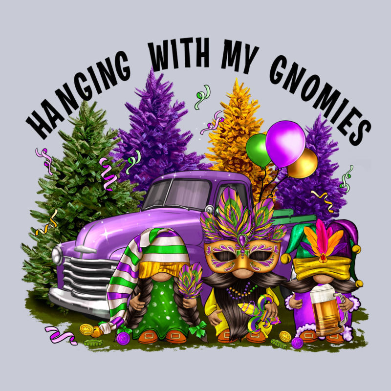 Mardi Gras Hanging With My Gnomies Heavyweight Hoodie by FaDigitalArtStudio | Teevron