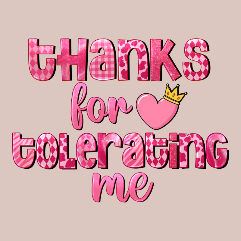 Thanks For Tolerating Me Valentine's Day Premium Hoodie by FaDigitalArtStudio | Teevron