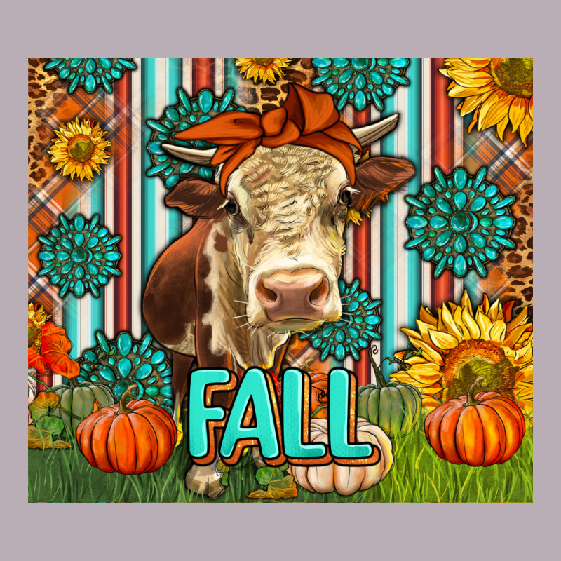 Western Fall Cow Vintage Tee by LillyAllenDesigns | Teevron