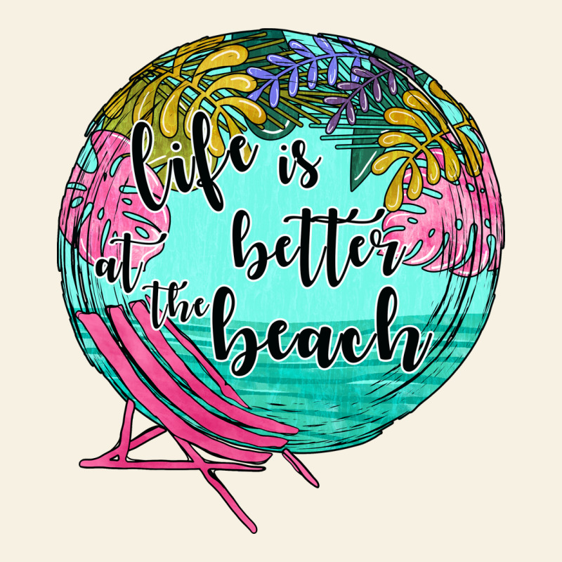 Life Is Better At The Beach Vintage Tee by JahusDesignShop | Teevron