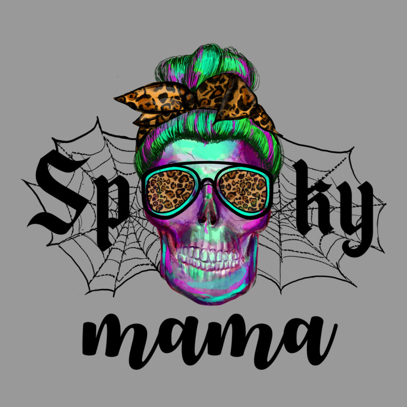 Spooky Mama Skull Vintage Hoodie by RanaPortraitStore | Teevron