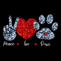 Peace Love Paws Long Sleeve Tee | Teevron