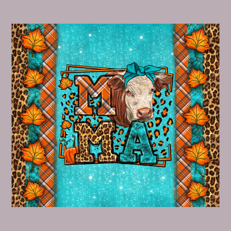 Western Fall Cow Mama Vintage Tee by LillyAllenDesigns | Teevron